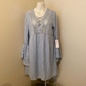 Live 4 Truth Long Flare Sleeve dress